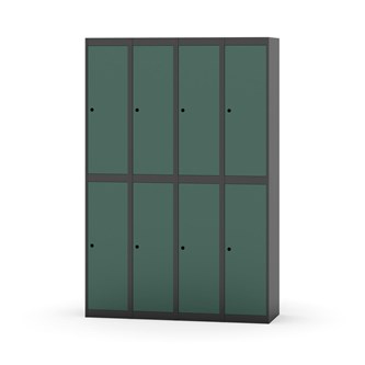 Novis vaatekaappi, tasakatto, 2:4, L120 cm