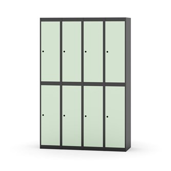 Novis vaatekaappi, tasakatto, 2:4, L120 cm