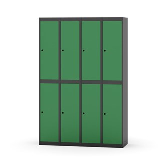 Novis vaatekaappi, tasakatto, 2:4, L120 cm