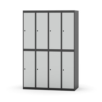 Novis vaatekaappi, tasakatto, 2:4, L120 cm