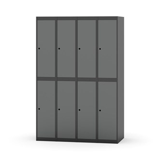 Novis vaatekaappi, tasakatto, 2:4, L120 cm