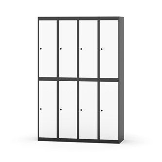 Novis vaatekaappi, tasakatto, 2:4, L120 cm