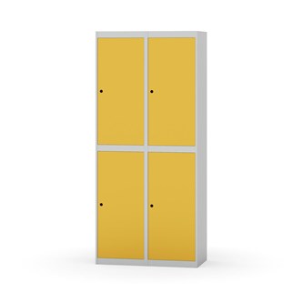 Novis vaatekaappi, tasakatto, 2:2, L80 cm