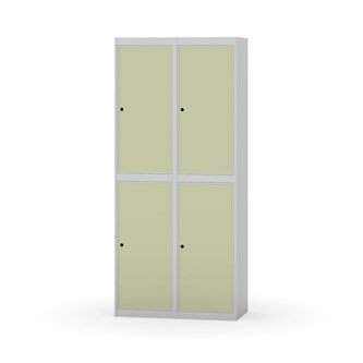 Novis vaatekaappi, tasakatto, 2:2, L80 cm