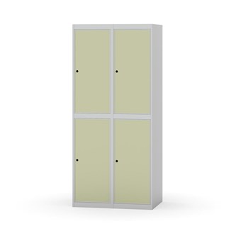 Novis vaatekaappi, tasakatto, 2:2, L80 cm