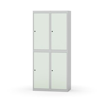 Novis vaatekaappi, tasakatto, 2:2, L80 cm