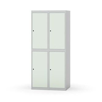 Novis vaatekaappi, tasakatto, 2:2, L80 cm