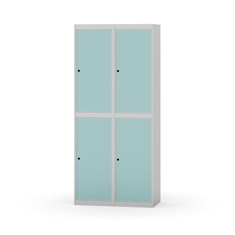 Novis vaatekaappi, tasakatto, 2:2, L80 cm