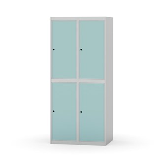 Novis vaatekaappi, tasakatto, 2:2, L80 cm