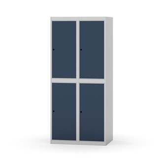 Novis vaatekaappi, tasakatto, 2:2, L80 cm