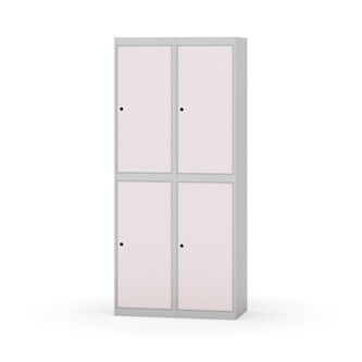 Novis vaatekaappi, tasakatto, 2:2, L80 cm