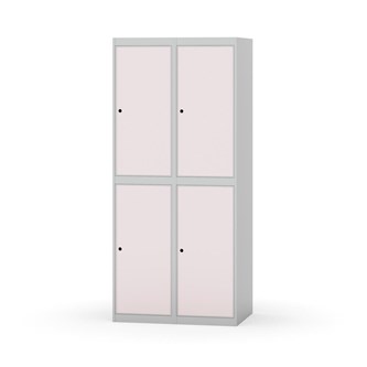 Novis vaatekaappi, tasakatto, 2:2, L80 cm