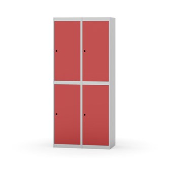 Novis vaatekaappi, tasakatto, 2:2, L80 cm