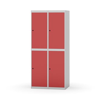 Novis vaatekaappi, tasakatto, 2:2, L80 cm