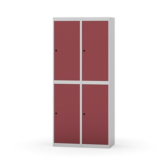 Novis vaatekaappi, tasakatto, 2:2, L80 cm