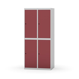 Novis vaatekaappi, tasakatto, 2:2, L80 cm