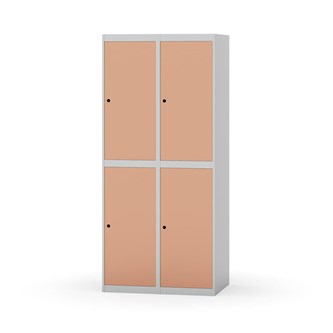 Novis vaatekaappi, tasakatto, 2:2, L80 cm