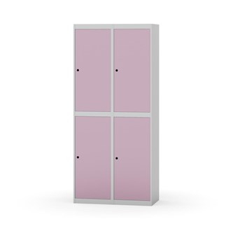 Novis vaatekaappi, tasakatto, 2:2, L80 cm