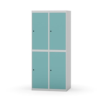 Novis vaatekaappi, tasakatto, 2:2, L80 cm