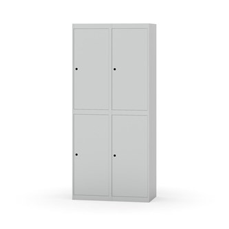 Novis vaatekaappi, tasakatto, 2:2, L80 cm