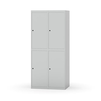 Novis vaatekaappi, tasakatto, 2:2, L80 cm