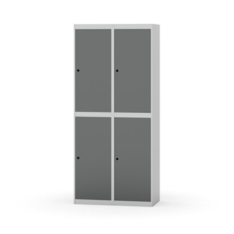 Novis vaatekaappi, tasakatto, 2:2, L80 cm