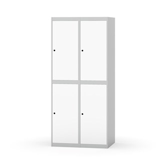 Novis vaatekaappi, tasakatto, 2:2, L80 cm