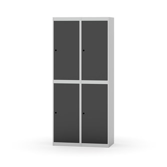 Novis vaatekaappi, tasakatto, 2:2, L80 cm