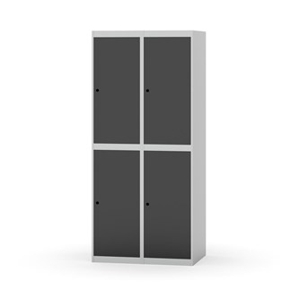 Novis vaatekaappi, tasakatto, 2:2, L80 cm