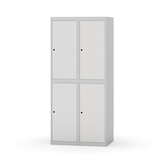 Novis vaatekaappi, tasakatto, 2:2, L80 cm