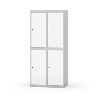 Novis vaatekaappi, tasakatto, 2:2, L80 cm