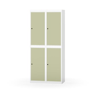 Novis vaatekaappi, tasakatto, 2:2, L80 cm