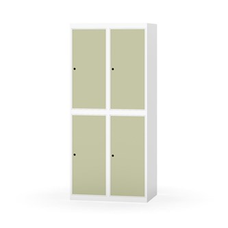 Novis vaatekaappi, tasakatto, 2:2, L80 cm