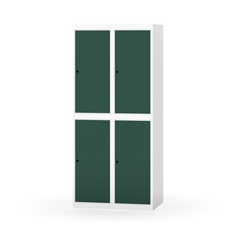 Novis vaatekaappi, tasakatto, 2:2, L80 cm