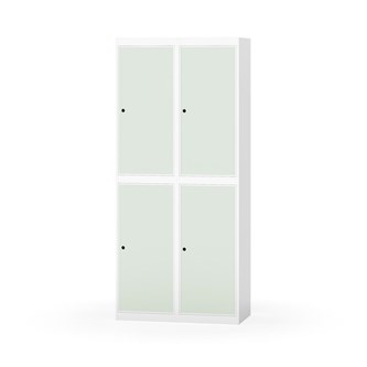 Novis vaatekaappi, tasakatto, 2:2, L80 cm