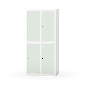 Novis vaatekaappi, tasakatto, 2:2, L80 cm