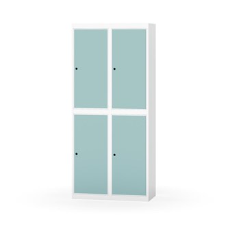 Novis vaatekaappi, tasakatto, 2:2, L80 cm