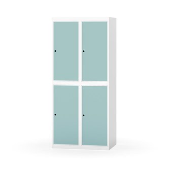 Novis vaatekaappi, tasakatto, 2:2, L80 cm