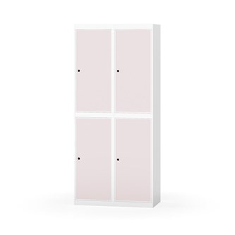 Novis vaatekaappi, tasakatto, 2:2, L80 cm