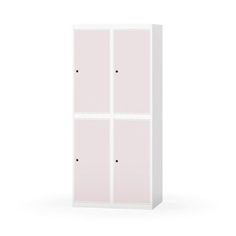 Novis vaatekaappi, tasakatto, 2:2, L80 cm