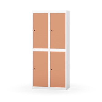 Novis vaatekaappi, tasakatto, 2:2, L80 cm