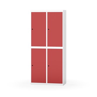 Novis vaatekaappi, tasakatto, 2:2, L80 cm