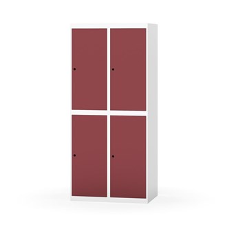 Novis vaatekaappi, tasakatto, 2:2, L80 cm