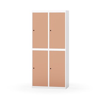 Novis vaatekaappi, tasakatto, 2:2, L80 cm