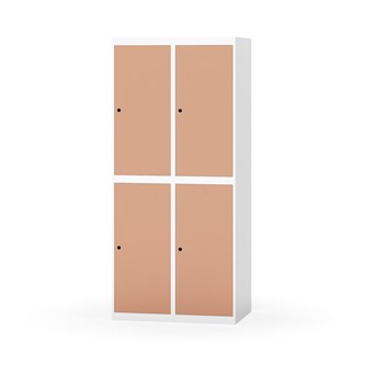 Novis vaatekaappi, tasakatto, 2:2, L80 cm