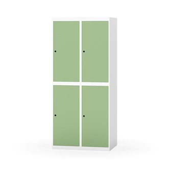 Novis vaatekaappi, tasakatto, 2:2, L80 cm