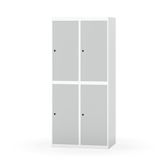 Novis vaatekaappi, tasakatto, 2:2, L80 cm