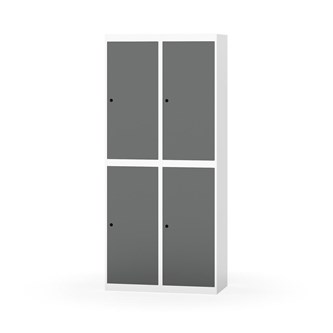 Novis vaatekaappi, tasakatto, 2:2, L80 cm