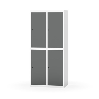 Novis vaatekaappi, tasakatto, 2:2, L80 cm