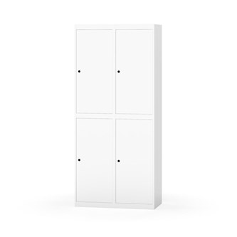 Novis vaatekaappi, tasakatto, 2:2, L80 cm